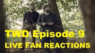 The Walking Dead Season 9 - Episode 9 Fan Reactions LIVE