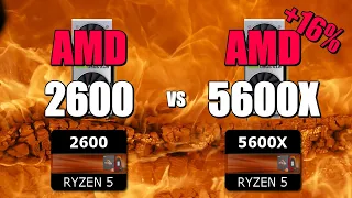 2600 vs 5600X - 2060S 💥 CSGO 💥 Fortnite 💥 PUBG 💥 GTAV 💥 Overwatch.