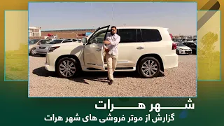 Ariana Herat: Report from Car sales / آریانا هرات: گزارش از موتر فروشی های شهر هرات