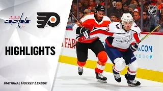 NHL Highlights | Capitals @ Flyers 1/8/20