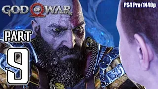 GOD OF WAR Walkthrough PART 9 (PS4 Pro) No Commentary Gameplay @ 1440p ✔