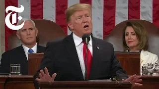The Key Moments: President Trump's 2019 State of the Union Speech | NYT News