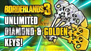 EASY and FAST UNLIMITED Diamond/Golden Key Exploit 2023! - Borderlands 3