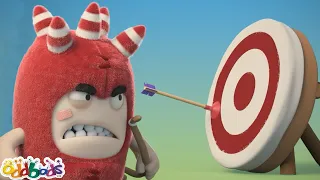 The Art of Archery Sports | ODDBODS | Moonbug Art for Kids Hub 🖌️