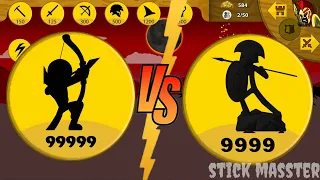 9999 ARCHIDON VAMP VS 8888 SPEARTON LAVA VS FINAL BOSS | STICK WAR LEGACY | STICK MASTER