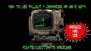 How to use Fallout 4 Pip-Boy App on PC (Pirated or Legitimate)