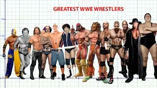 Greatest WWE Wrestlers Height Comparison 2018