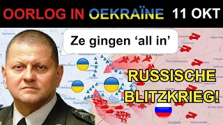 11 okt: BLITZKRIEG! Nieuw Russisch offensief geopend: initieel momentum verloren| Oorlog in Oekraïne