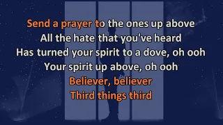 Imagine Dragons - Believer - Best Karaoke Version - Instrumental Lyrics - ObsKure