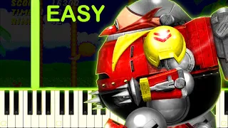 BOSS THEME | SONIC THE HEDGEHOG 2 - EASY Piano Tutorial