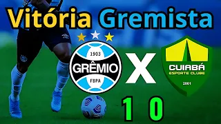 Grêmio vence Cuiabá e alcança segunda vitória no Brasileirão 2024