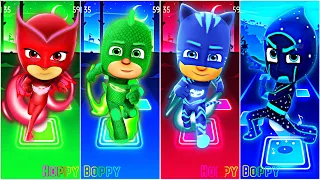 PJ Masks: CatBoy 🆚 Gekko 🆚 Owlette 🆚 Night Ninja 🆚 Ice Cub 🆚 Romeo 🆚 Luna Girl 🎶 Tiles Hop EDM Rush