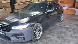 BMW 5SERIES F10 CONVERT TO G30 BODY PARTS AND BODY KIT (J-EMOTION DESIGN)