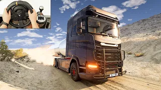 Segra Truck: Desert Road - BeamNG.Drive [Thrustmaster TX]