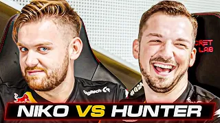 КТО ИЗ БРАТЬЕВ КОВАЧЕЙ ЛУЧШЕ? NIKO vs HUNTER в ШОУ "ОН или Я". ПЕРЕВОД. CS GO NEWS 2.0