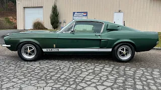 1967 Shelby GT350 Dark Moss Green Fully Restored.