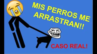 🐕🚶 Mis perros me ARRASTRAN, Método de paseo y contención de la reactividad. CASO REAL!!!