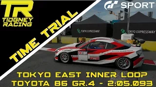 [GT Sport] - Toyota 86 Gr.4 @ Tokyo East Inner Loop - 2:05.093