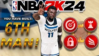 Naz Reid "SIXTH MAN" Center Build is Actually INSANE In NBA 2K24