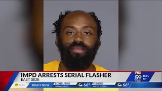 Indy serial flasher charged with public indecency has been arrested 47 times