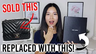 Saint Laurent bag Unboxing *Sold a Chanel bag and got this instead😱*