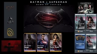 Injustice Gods Among US iOS - Patch 2.8 and Dawn of Justice Cards