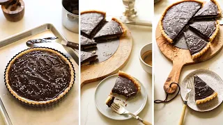 Salted Chocolate Caramel Tart