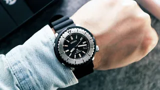 Examining the Seiko Baby Tuna "Street Series" Divers Watch [ASMR Review]