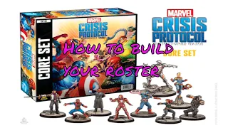 How to play Marvel Crisis Protocol - Part 1 Roster Building