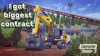 CONTRACTION SIMULATOR 3 II I GOT BIGGEST CONTRACT 🔥🔥 PART 1