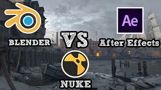 Blender vs after effects vs Nuke