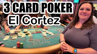 THREE CARD POKER @ EL CORTEZ!