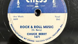 Chuck Berry - Rock & Roll Music / Blue Feeling 78 RPM