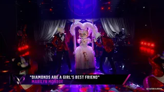 #Kitty Performs  " Diamonds Are A Girl's Best Friend " #THEMASKEDSINGER