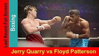 Jerry Quarry vs Floyd Patterson I, Widescreen Color Match Highlights, Draw Boxing Fight 1967