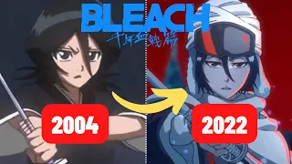 BLEACH Thousand Year Blood War | ANIME 2004 VS 2022 Comparison (Reupload)