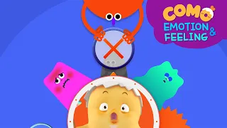 Emotion & Feeling with Como | Learn emotion 13min | Cartoon video for kids | Como Kids TV