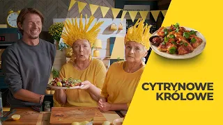 PYSZNE skrzydełka 🍗😋 w CYTRYNOWYM sosie barbecue 🍋 | Cytrynowe Królowe & Karol Okrasa