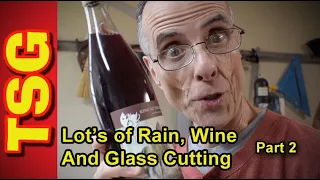 How To Cut A Wine Bottle- Again