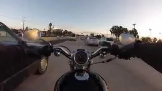 Lane Splitting California Traffic - GoPro 3