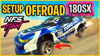 ✅[2023] NEED FOR SPEED HEAT - COMO MONTAR UM SETUP OFFROAD PERFEITO PARA NISSAN 180SX NO PS5