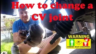How to change a CV joint the easy way (Ford Fiesta MK6)