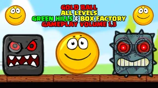 Gold Ball - All Levels - Time Attack - Speedrunning - Green Hills - Box Factory Gameplay Volume 1,3
