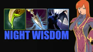 Night Wisdom HUNTER IN THE NIGHT + GLAIVES OF WISDOM | Ability Draft