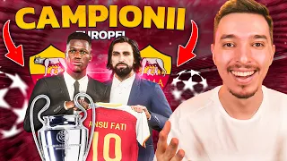 TRANSFER 1 JUCATOR PE SEZON LA AS ROMA PANA CASTIG CHAMPIONS LEAGUE !!! FIFA 23 ROMANIA !!!