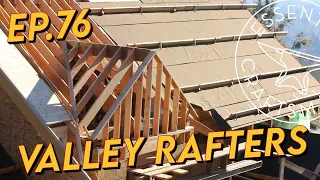 Cutting Valley and Jack Rafters for a Gable Dormer Ep.76