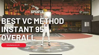 NBA 2K22 Mobile BEST VC METHOD! INSTANT 95 OVR On ANY BUILD! The EASIEST VC METHOD EVER!