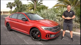 Is the 2022 VW Jetta GLI 6-speed a BETTER sport sedan than a Honda Civic Si?