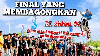 HASIL FINAL GRASSTRACK & MOTOCROSS OPEN BUPATI CUP 2022 || SIRKUIT AIR PANAS NYLANDING BABEL