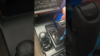 How to shift 3rd gen 4 runner 97 limited 4 H and 4 Low..